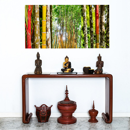 Bambou for Life Canvas 100x80cm