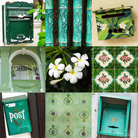 Green Letter Box